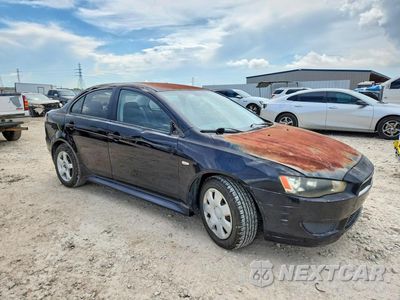 Czwarte zdjęcie samochodu z boku: 2013 MITSUBISHI LANCER ES/ES SPORT VIN:JA32U2FU5DU022317 - miniatura