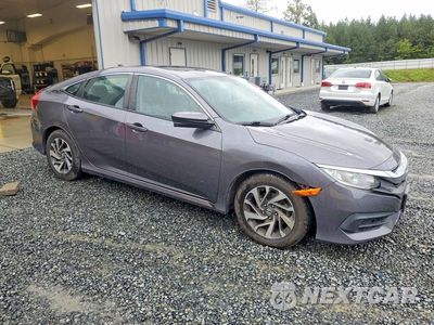 Czwarte zdjęcie samochodu z boku: 2017 HONDA CIVIC EX VIN:19XFC2F71HE012789 - miniatura