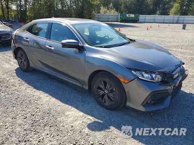 Czwarte zdjęcie samochodu z boku: 2018 HONDA CIVIC EX VIN:SHHFK7H53JU402531 - miniatura