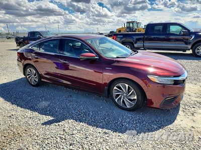 Czwarte zdjęcie samochodu z boku: 2019 HONDA INSIGHT TOURING VIN:19XZE4F93KE015303 - miniatura