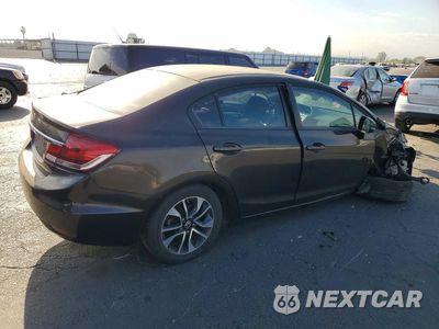 Trzecie zdjęcie samochodu z tyłu: 2013 HONDA CIVIC EX VIN:19XFB2F85DE222706 - miniatura