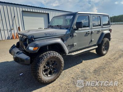2021 JEEP WRANGLER UNLIMITED SPORT 1C4HJXDN3MW741633 - główne zdjęcie licytacji z USA - miniatura