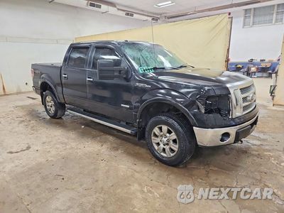 Czwarte zdjęcie samochodu z boku: 2012 FORD F150 SUPERCREW VIN:1FTFW1ETXCFA62007 - miniatura