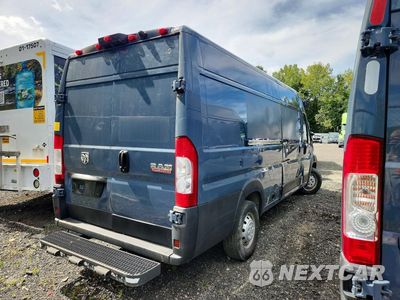 Trzecie zdjęcie samochodu z tyłu: 2021 RAM PROMASTER 3500 DELIVERY VAN VIN:3C6MRVJG7ME535637 - miniatura