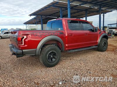 Trzecie zdjęcie samochodu z tyłu: 2018 FORD F150 RAPTOR VIN:1FTFW1RG7JFC14478 - miniatura