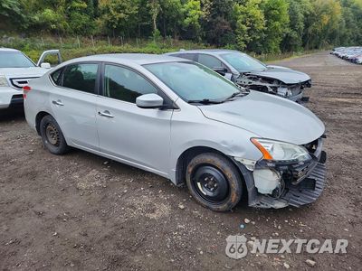 Czwarte zdjęcie samochodu z boku: 2015 NISSAN SENTRA SV VIN:3N1AB7AP1FL686955 - miniatura