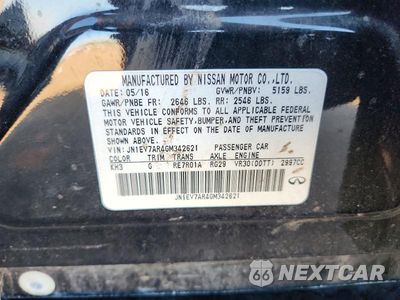 Zdjęcie 12 z 12 samochodu: 2016 INFINITI Q50 3.0T PREMIUM VIN:JN1EV7AR4GM342621 - miniatura