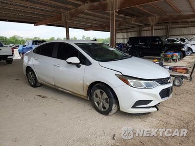 Czwarte zdjęcie samochodu z boku: 2018 CHEVROLET CRUZE LS VIN:1G1BC5SM6J7237011 - miniatura
