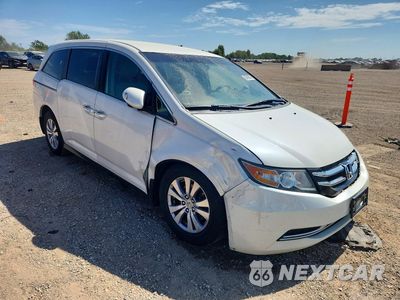 Czwarte zdjęcie samochodu z boku: 2016 HONDA ODYSSEY SE VIN:5FNRL5H34GB155527 - miniatura