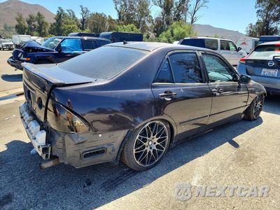 Trzecie zdjęcie samochodu z tyłu: 2002 LEXUS IS 300 BASE VIN:JTHBD192320061402 - miniatura