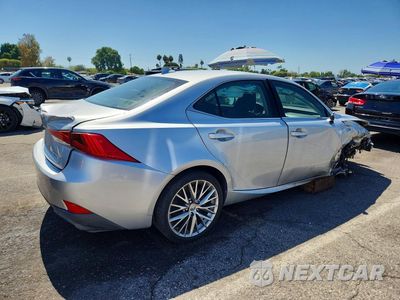 Trzecie zdjęcie samochodu z tyłu: 2017 LEXUS IS 200T VIN:JTHBA1D26H5039969 - miniatura