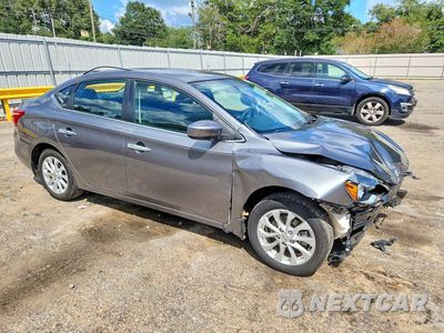 Czwarte zdjęcie samochodu z boku: 2019 NISSAN SENTRA S VIN:3N1AB7AP4KY217517 - miniatura