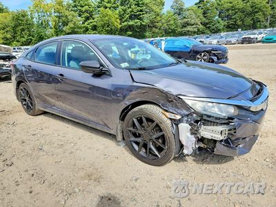 Czwarte zdjęcie samochodu z boku: 2017 HONDA CIVIC LX VIN:19XFC2F55HE003589 - miniatura