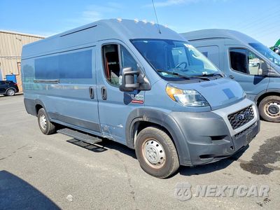 Czwarte zdjęcie samochodu z boku: 2020 RAM PROMASTER 3500 DELIVERY VAN VIN:3C6URVJG5LE136823 - miniatura