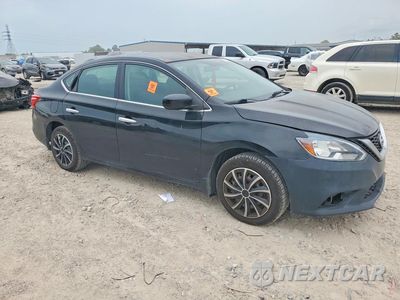 Czwarte zdjęcie samochodu z boku: 2019 NISSAN SENTRA S VIN:3N1AB7AP7KY257445 - miniatura