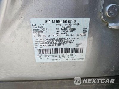 Zdjęcie 13 z 13 samochodu: 2022 FORD EXPLORER TIMBERLINE VIN:1FMSK8JH9NGC30961 - miniatura