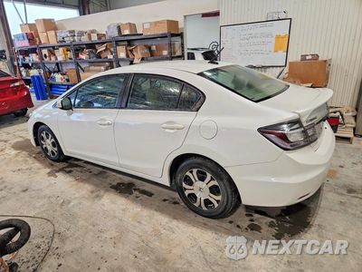 Drugie zdjęcie samochodu z przodu: 2013 HONDA CIVIC HYBRID VIN:19XFB4F22DE201688 - miniatura