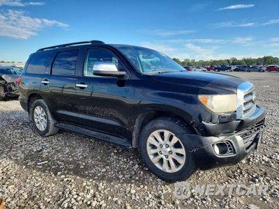 Czwarte zdjęcie samochodu z boku: 2011 TOYOTA SEQUOIA PLATINUM VIN:5TDDW5G19BS041867 - miniatura