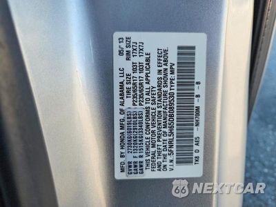 Zdjęcie 13 z 13 samochodu: 2013 HONDA ODYSSEY EXL VIN:5FNRL5H65DB089530 - miniatura