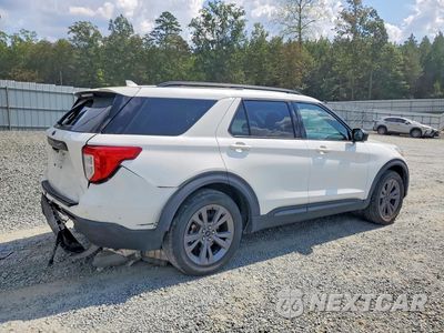 Trzecie zdjęcie samochodu z tyłu: 2023 FORD EXPLORER XLT VIN:1FMSK7DH3PGA25192 - miniatura