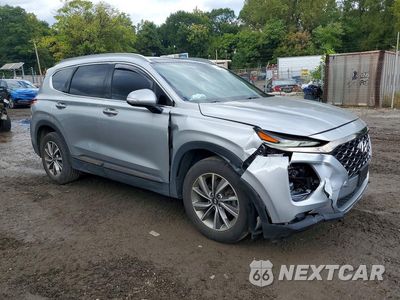 Czwarte zdjęcie samochodu z boku: 2020 HYUNDAI SANTA FE LIMITED VIN:5NMS53AD9LH300895 - miniatura