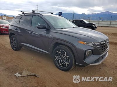 Czwarte zdjęcie samochodu z boku: 2022 HYUNDAI TUCSON N LINE VIN:KM8JFCAE9NU168388 - miniatura