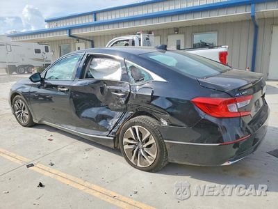 Drugie zdjęcie samochodu z przodu: 2019 HONDA ACCORD TOURING HYBRID VIN:1HGCV3F95KA007059 - miniatura