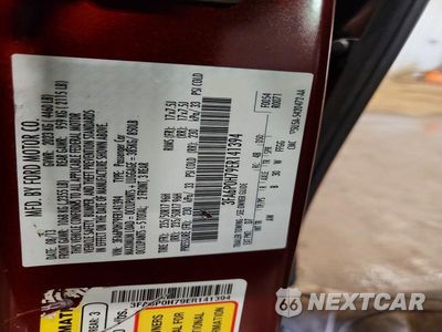 Zdjęcie 12 z 12 samochodu: 2014 FORD FUSION SE VIN:3FA6P0H79ER141394 - miniatura
