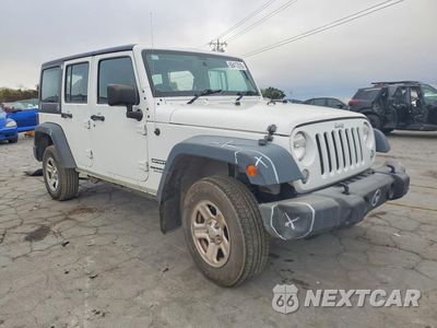 Czwarte zdjęcie samochodu z boku: 2015 JEEP WRANGLER UNLIMITED SPORT VIN:1C4BJWKG5FL652106 - miniatura