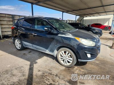 Czwarte zdjęcie samochodu z boku: 2011 HYUNDAI TUCSON LIMITED VIN:KM8JU3AC4BU204147 - miniatura