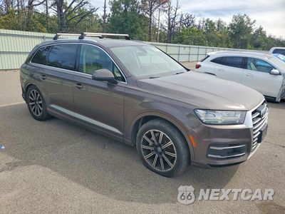 Czwarte zdjęcie samochodu z boku: 2017 AUDI Q7 PREMIUM PLUS VIN:WA1LABF75HD058601 - miniatura