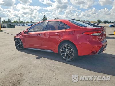 Drugie zdjęcie samochodu z przodu: 2021 TOYOTA COROLLA SE VIN:5YFS4MCE6MP072845 - miniatura