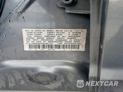 Zdjęcie 13 z 13 samochodu: 2013 HONDA FIT EX VIN:JHMGE8H34DC081195 - miniatura