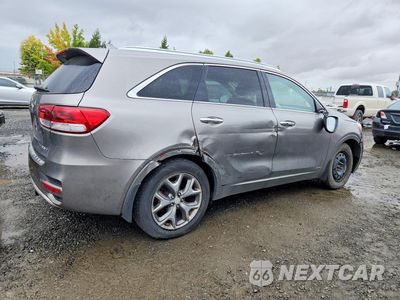 Trzecie zdjęcie samochodu z tyłu: 2018 KIA SORENTO SX V6 VIN:5XYPKDA56JG413921 - miniatura