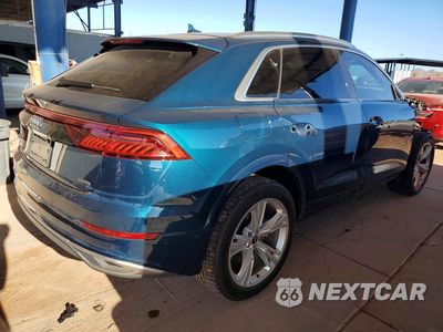 Trzecie zdjęcie samochodu z tyłu: 2021 AUDI Q8 PRESTIGE VIN:WA1CVAF19MD036184 - miniatura