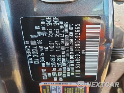 Zdjęcie 13 z 13 samochodu: 2022 KIA SORENTO LX VIN:5XYRGDLC2NG092665 - miniatura