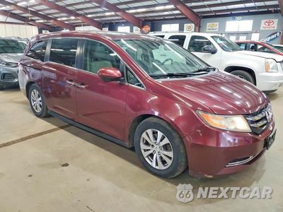 Czwarte zdjęcie samochodu z boku: 2016 HONDA ODYSSEY EXL VIN:5FNRL5H68GB104705 - miniatura