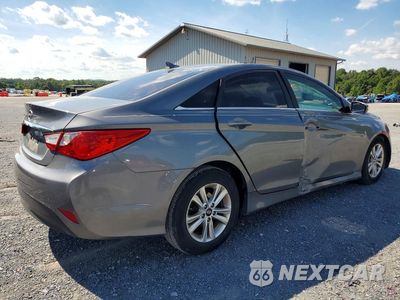 Trzecie zdjęcie samochodu z tyłu: 2014 HYUNDAI SONATA GLS VIN:5NPEB4AC4EH924628 - miniatura