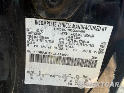 Zdjęcie 10 z 14 samochodu: 2016 FORD F350 SUPER DUTY VIN:1FDRF3GTXGEA74929 - miniatura