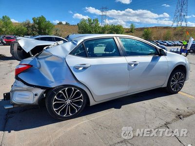 Trzecie zdjęcie samochodu z tyłu: 2015 TOYOTA COROLLA S PLUS VIN:5YFBURHE4FP275192 - miniatura