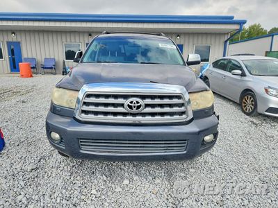 Piąte zdjęcie samochodu w środku: 2011 TOYOTA SEQUOIA LIMITED VIN:5TDKY5G17BS035941 - miniatura