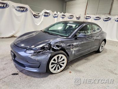 2022 TESLA MODEL 3 5YJ3E1EAXNF185690 - główne zdjęcie licytacji z USA - miniatura