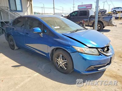 Czwarte zdjęcie samochodu z boku: 2013 HONDA CIVIC LX VIN:2HGFB2F54DH508509 - miniatura