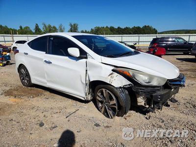 Czwarte zdjęcie samochodu z boku: 2014 HYUNDAI ELANTRA LIMITED VIN:5NPDH4AE1EH466378 - miniatura