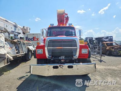 Piąte zdjęcie samochodu w środku: 1995 FORD LT9000 TRUCK MOUNTED CRANE VIN:1FDZU90S4SVA11778 - miniatura