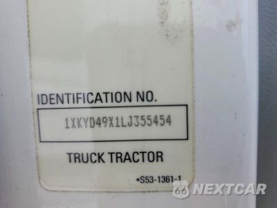 Zdjęcie 12 z 13 samochodu: 2020 KENWORTH T680 SEMI TRUCK VIN:1XKYD49X1LJ355454 - miniatura