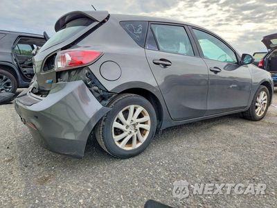 Trzecie zdjęcie samochodu z tyłu: 2012 MAZDA 3 I VIN:JM1BL1L82C1663429 - miniatura