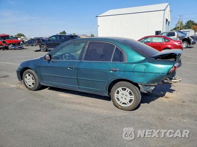 Drugie zdjęcie samochodu z przodu: 2001 HONDA CIVIC LX VIN:JHMES16551S012416 - miniatura