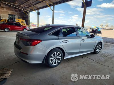 Trzecie zdjęcie samochodu z tyłu: 2023 HONDA CIVIC LX VIN:2HGFE2F25PH553105 - miniatura