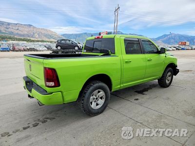 Trzecie zdjęcie samochodu z tyłu: 2017 RAM 1500 SPORT VIN:1C6RR7MTXHS841969 - miniatura